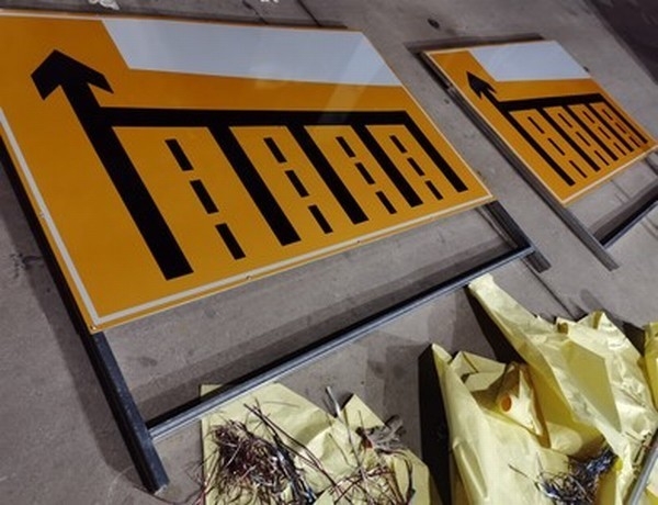 临汾临汾道路施工标志牌 养护专用标志牌